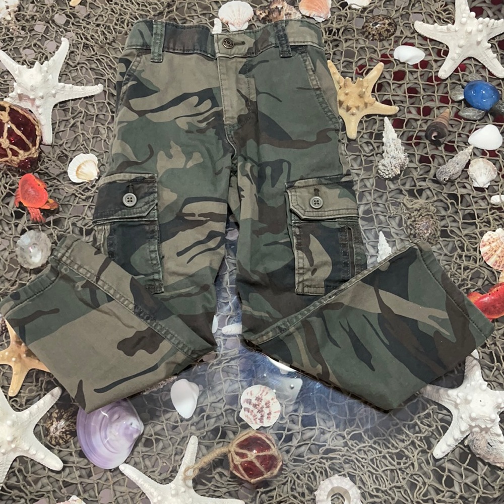 Unisex camouflage pants slim 5